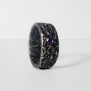 Impermanence - Alexandrite Set in Stainless Steel - Ring
