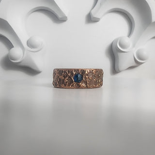 Revolution - Sapphire Set in Copper - Ring