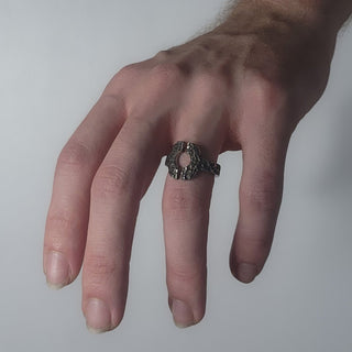 The Broken Ring - Stainless Steel - Ring